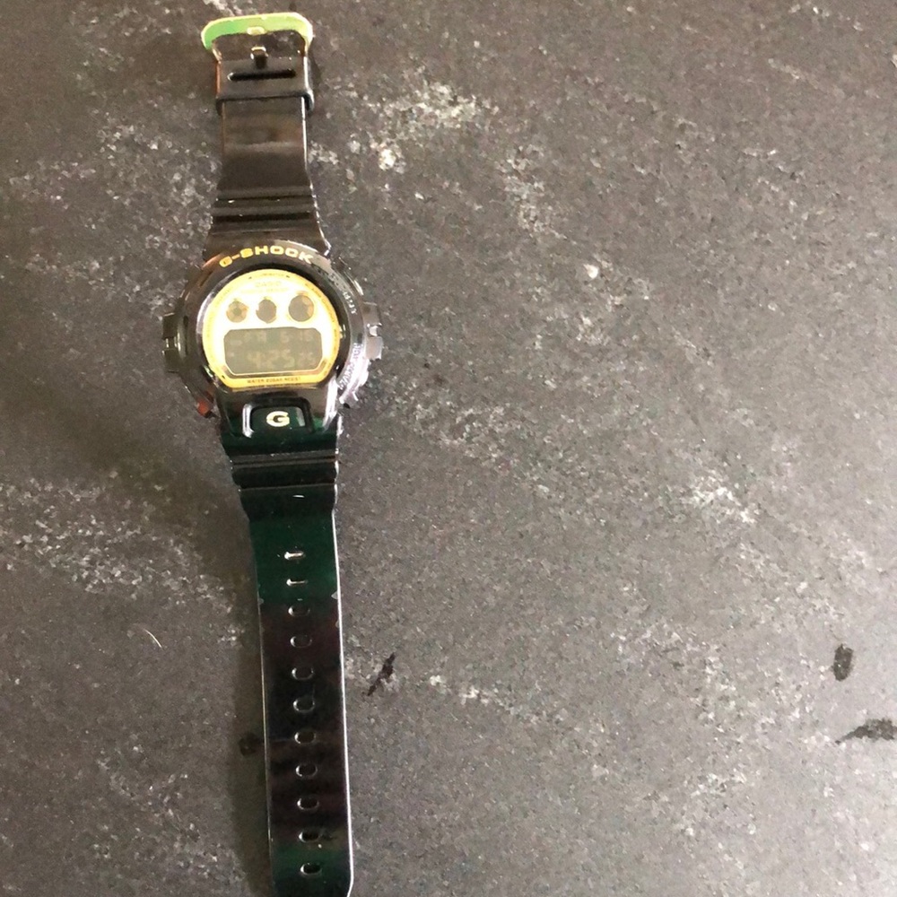 Casio Black and gold G-shock